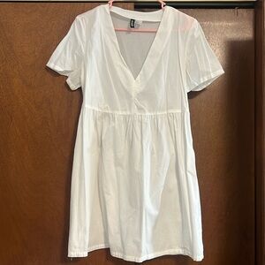 White Babydoll Dress 🤍